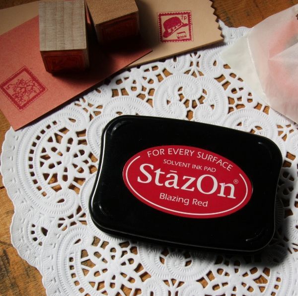 THE LETTERS 様々な素材に捺せる速乾性の油性染料パッド StazOn ステイズオン