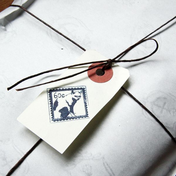 【St.Japonism】 イカリマーク透かし和紙袋 WATERMARK WRAPPING BAG S・L