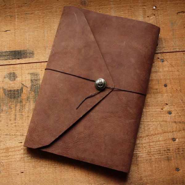 【St.Japonism】 レザーノートカバー LEATHER COVER NOTE パルプノート付き