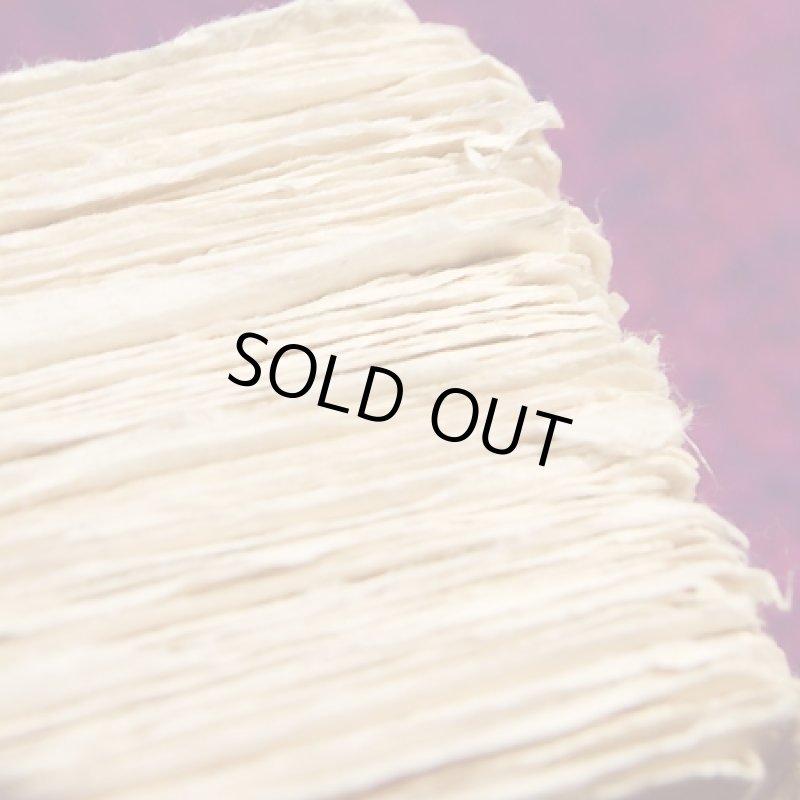 画像4: ★STEP1★美濃手漉和紙　耳付きはがき　5枚入り (4)