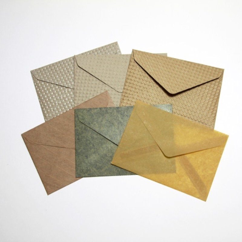 画像2: 梱包資材封筒　グリーティングカード入れ (2)