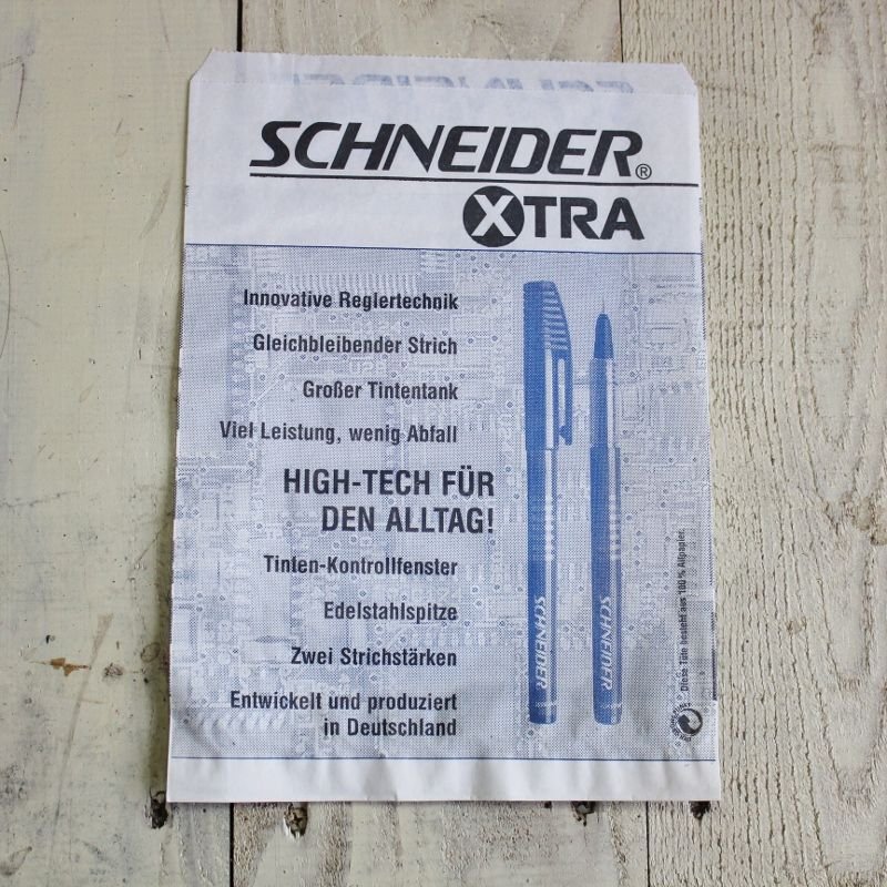 画像2: ★STEP1★ドイツ　文房具やさんの袋　大　5枚入 (2)