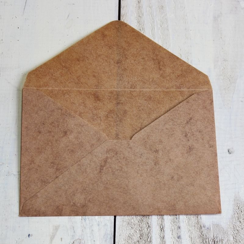 画像2: ロウ引き　紙モノ入れ　10枚 (2)