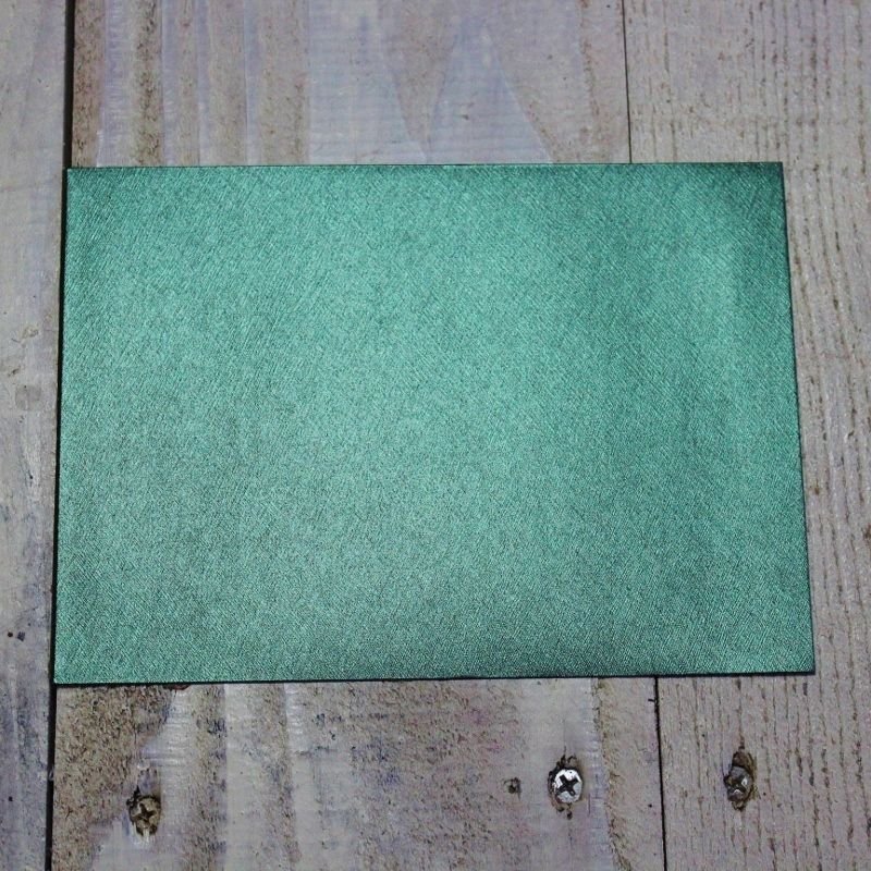 画像3: アメリカの金属封筒 リネン　3色 (3)