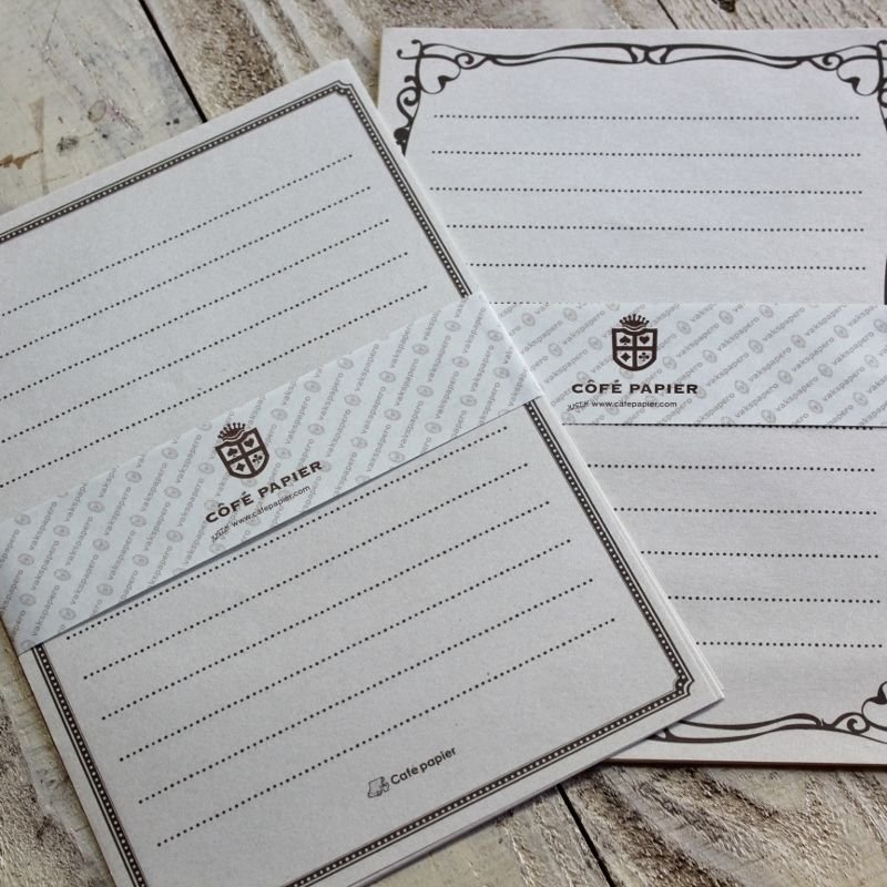 画像3: CAFEPAPIER お手紙セット (3)