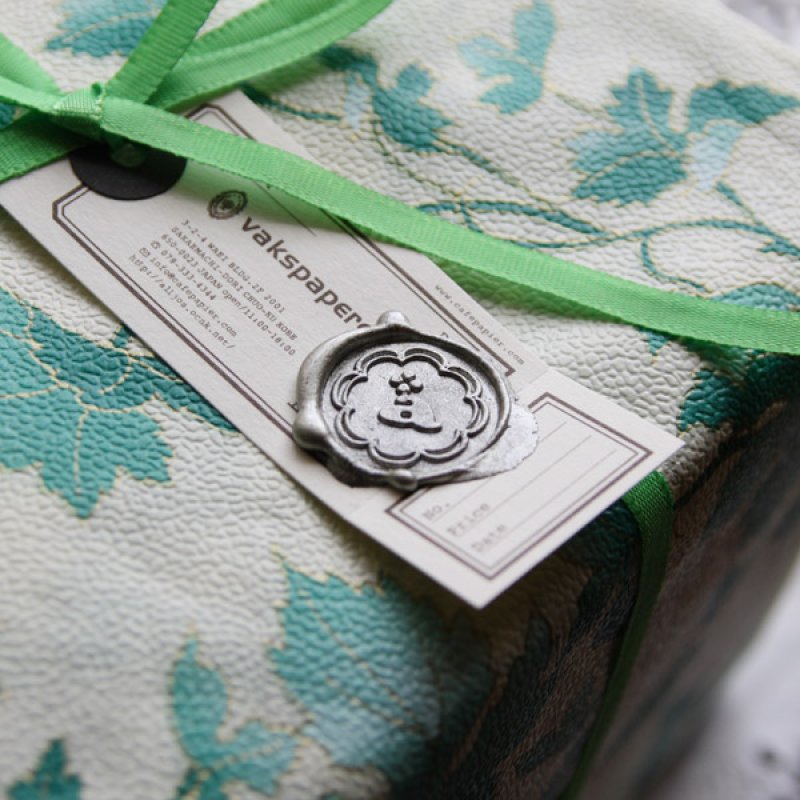 画像3: ★STEP3★カフェパピエ オリジナル封蝋 20mm　四つ葉 アルファベット　 (3)