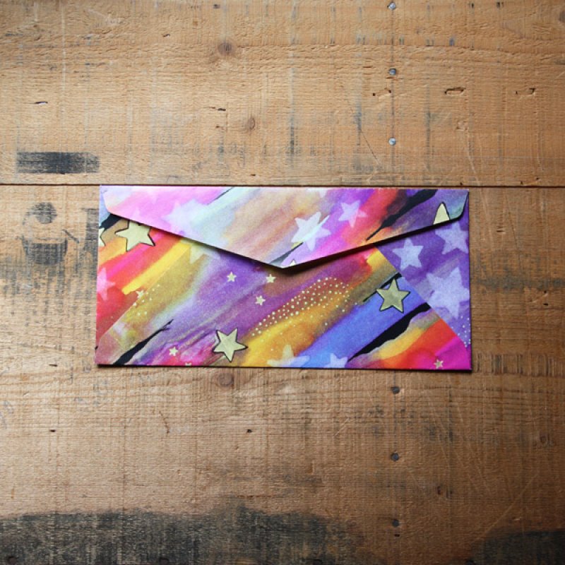 画像5: THE LETTERS ドイツの包装紙封筒 スターB (5)