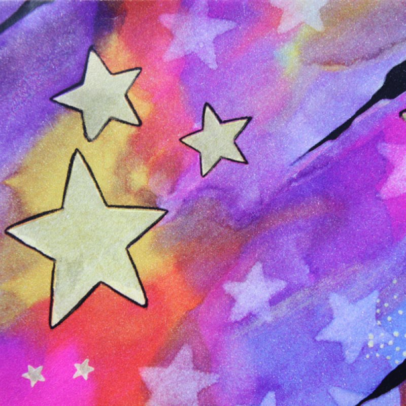 画像4: THE LETTERS ドイツの包装紙封筒 スターB (4)