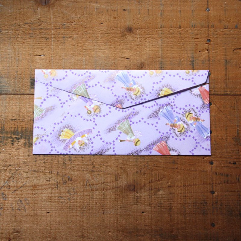 画像5: THE LETTERS ドイツの包装紙封筒 天使の演奏会 (5)