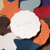 ★STEP3★ THE LETTERS 本革ハギレシリーズ デザインモチーフ　チャームやアップリケに♪