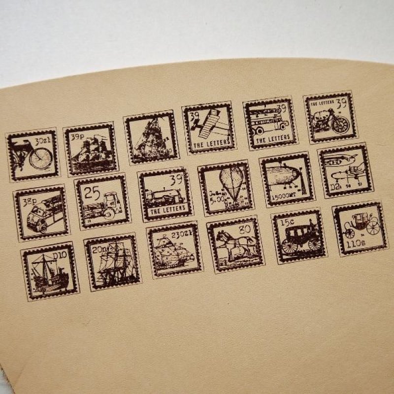 画像3: ★STEP3★THE LETTERS 切手スタンプ 乗り物 (3)