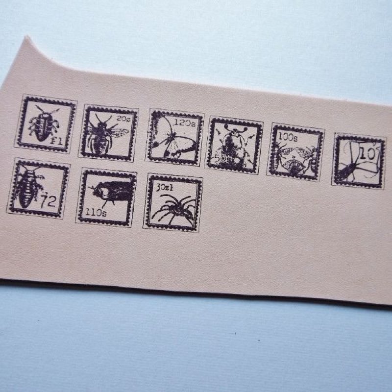画像4: ★STEP3★THE LETTERS 切手スタンプ 昆虫 (4)