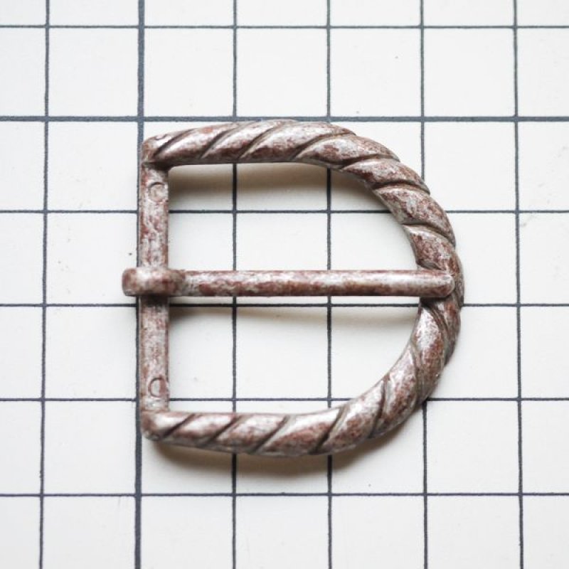 画像3: ★STEP3★ THE LETTERS オリジナル赤錆メッキ バックルI (3)