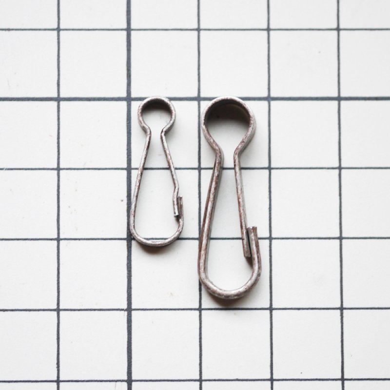 画像5: ★STEP3★ THE LETTERS オリジナル赤錆メッキ 小さなナスカン (5)