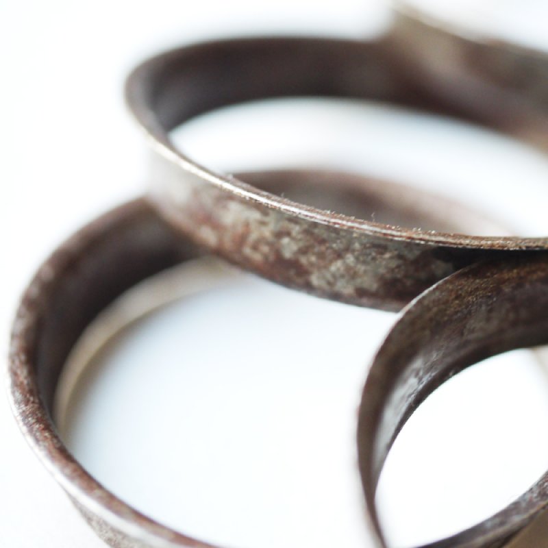 画像2: ★STEP3★ THE LETTERS オリジナル赤錆メッキ リング (2)