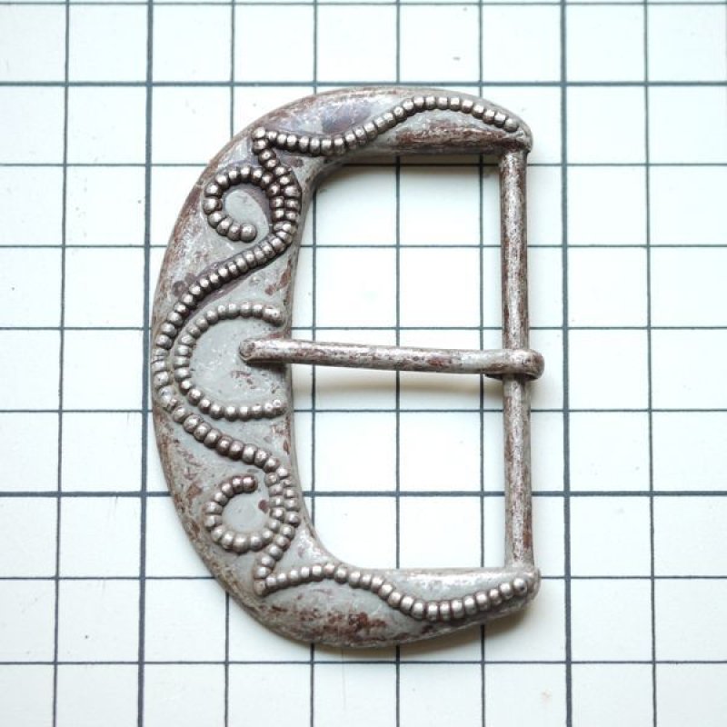 画像4: ★STEP3★ THE LETTERS オリジナル赤錆メッキ バックルA (4)