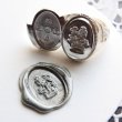 画像3: SEALING WAX LOCKET RING  CROWN&LION 〜王冠とライオン〜   (3)