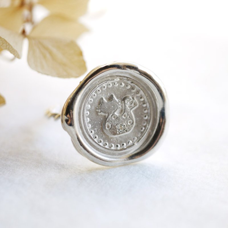 画像5: ★STEP3★THE LETTERS 封蝋 15mm 水玉動物 2014 《受注生産品》 (5)