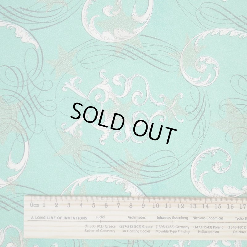 画像2: ドイツのシルキーペーパー グリーンカリグラフィー クリスマスラッピングに (2)