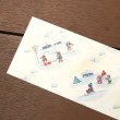 画像2: THE LETTERS ドイツの包装紙封筒 雪景色B (2)