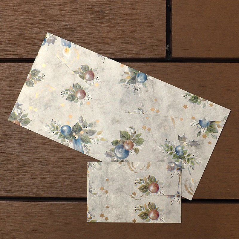 画像1: THE LETTERS ドイツの包装紙封筒 キャンドル (1)