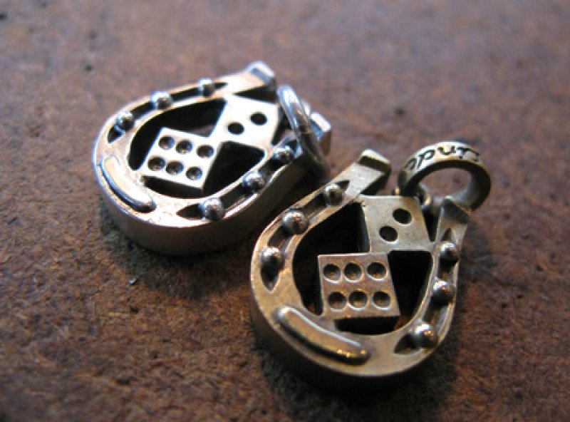 画像1: Lucky Horse Shoe with Dice (1)
