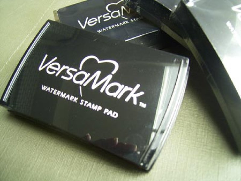 画像1: ★STEP 3★ THE LETTERS 捺印部分に半透明効果を与える VersaMark バーサマーク (1)