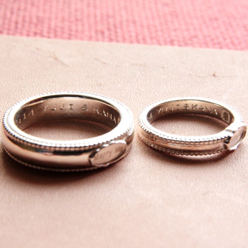 画像2: ★STEP4★THE LETTERS SEALING WAX RING 〜MarryMe〜 (2)