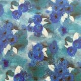 画像: ドイツのシルキーペーパー 青いお花