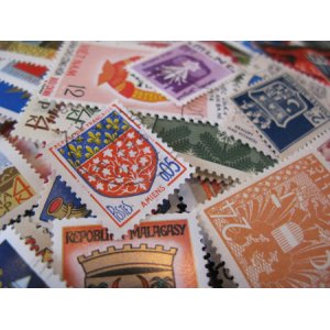 画像: ★STEP1★世界の古切手シリーズ　紋章　10枚セット