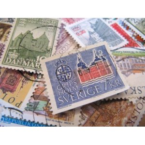画像: ★STEP1★世界の古切手シリーズ　古い建物10枚セット