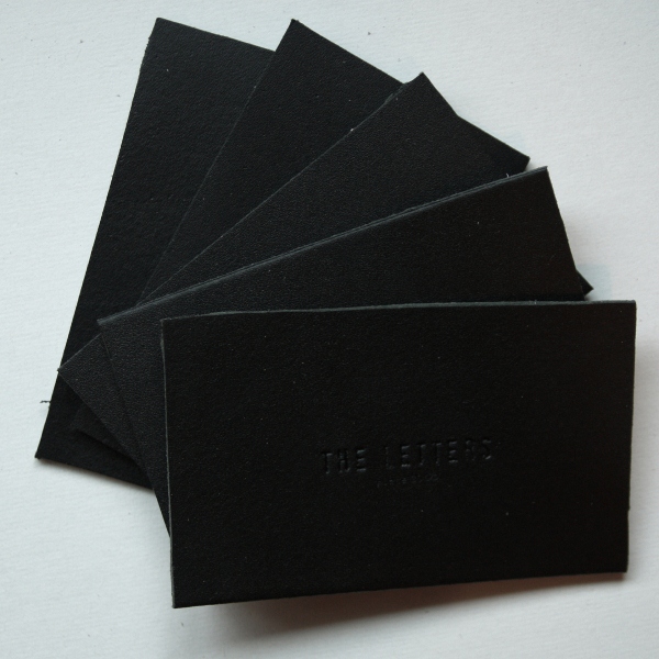 画像: ★STEP3★ THE LETTERS 本革ハギレシリーズ ビジネスカード 名刺・チャームにどうぞ