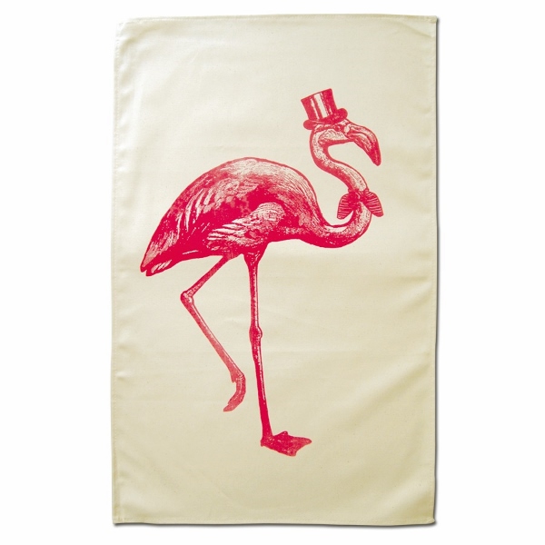 画像: 会員限定30%OFF★【CHASE AND WONDER】Sophisticated Flamingo タオル -スマートなフラミンゴ-