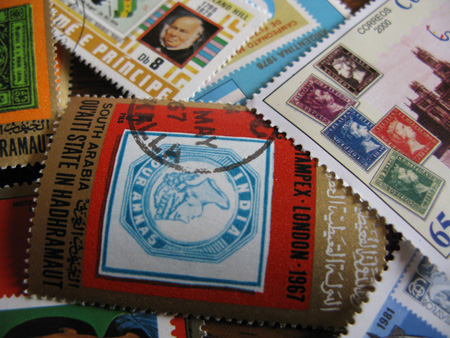 画像: ★STEP1★世界の古切手シリーズ　切手柄　10枚セット