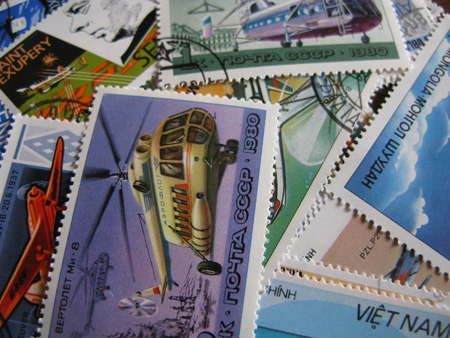 画像: ★STEP1★世界の古切手シリーズ　飛行機　10枚セット