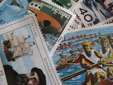 画像: ★STEP1★世界の古切手シリーズ船　10枚セット