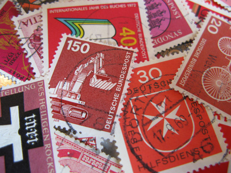 画像: ★STEP1★世界の古切手シリーズ　あかいろ　10枚セット