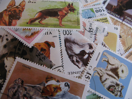 画像: ★STEP1★世界の古切手シリーズ　イヌ 10枚セット