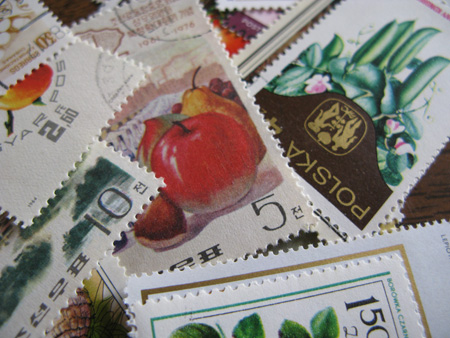 画像: ★STEP1★世界の古切手シリーズ　果物と野菜　10枚セット